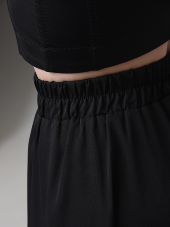 Volant-Minirock für Damen