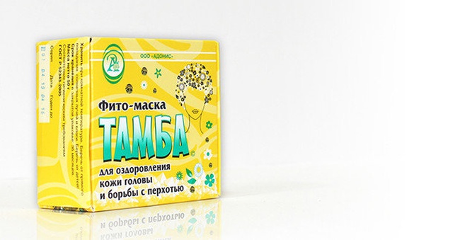 Фито-маска Тамба против перхоти