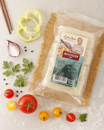 Лапша крахмальная "Фунчоза" тм "Едим дома" 200 г.