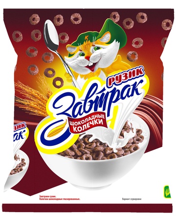 Колечки шоколадные РУЗИК, 250 г