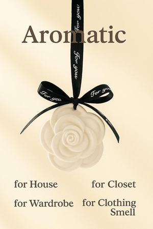 Ароматическая подвеска в форме изящного цветка