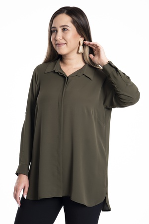 Классическая рубашка большого размера