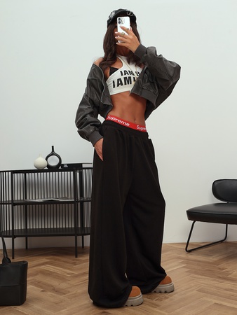 Спортивные штаны широкие оверсайз y2k