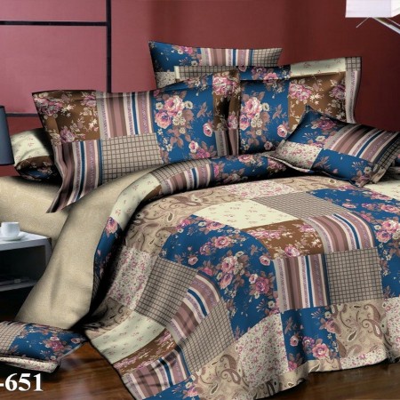 ПОСТЕЛЬНОЕ БЕЛЬЕ ИЗ ПОПЛИНА CТАНДАРТП-050