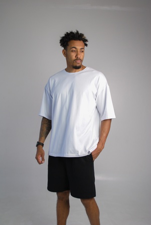 Футболка с длинным рукавом OVERSIZE Hi Mate