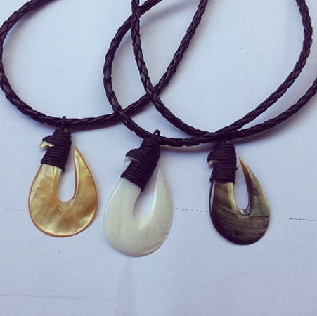 Шнур-слайдер для ожерелья с подвеской из ракушек