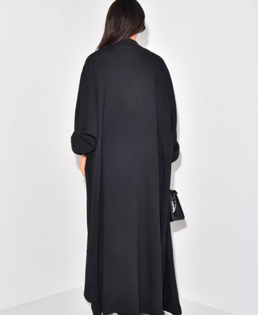 Абайя с юбкой для повседневной носки из японского шёлка