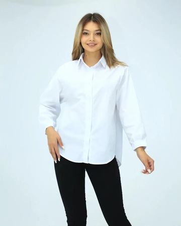Женские белые рубашки