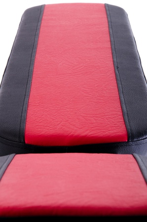 Скамья MDL универсальная регулируемая черно-красная