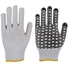 Рабочие перчатки с ПВХ волнами и точками