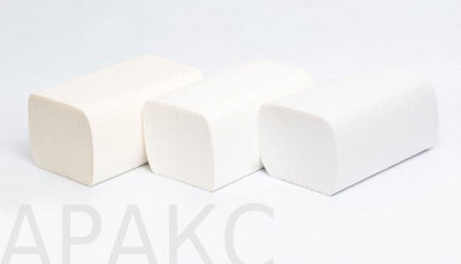 V-1层毛巾纸（白色）23x22，25克