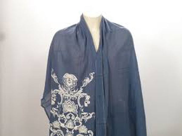 Палантин-Индиго