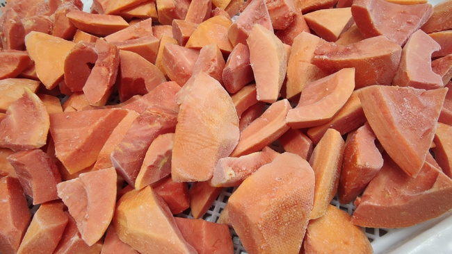 Папайя заморозка Оптом. Прямая поставка с завода