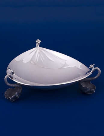 Серебряная ваза №18