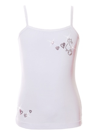 Майки на лямках для девочек