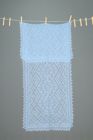 Шарф ажурный А 12040