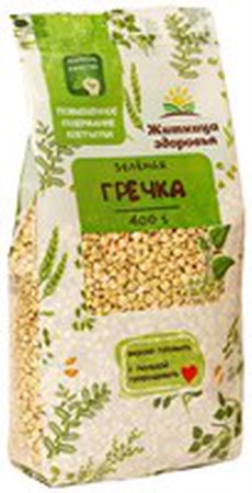 Гречка зеленая 400г