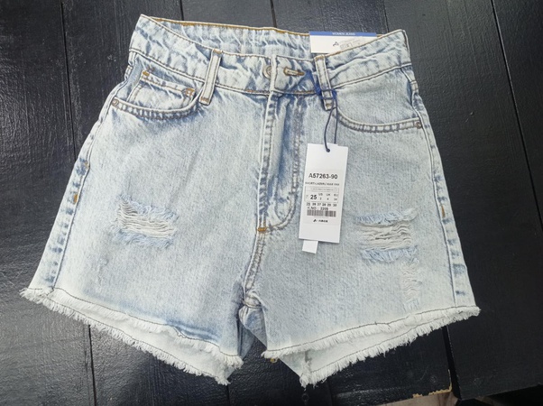 Женские шорты джинсовые