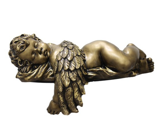 Heykelcik Melek kanadı yanda