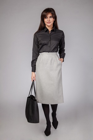 Рубашка приталенная