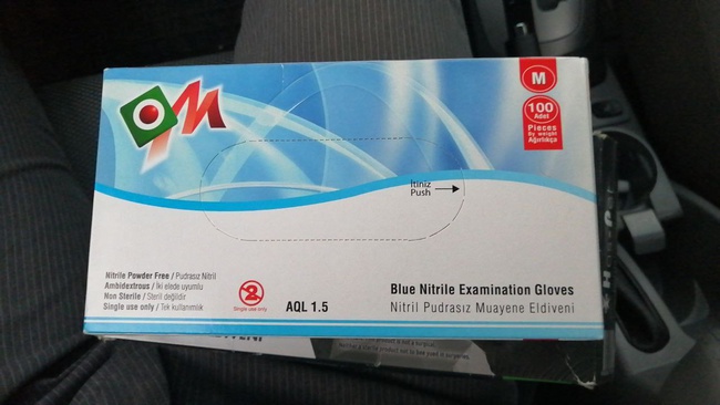 Нитрил Перчатки. Nitrile gloves. 50 pair. CIF AIR