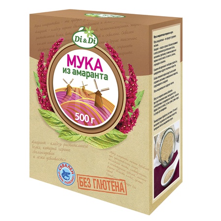 Amaranth un glütensiz, D&amp;D, 500 g