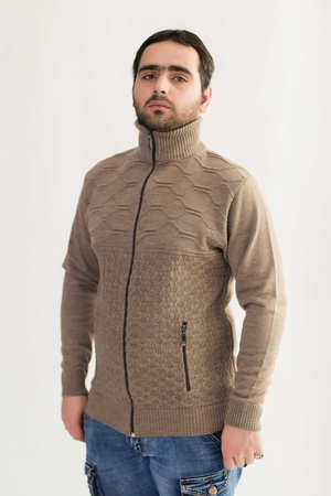 Жакет на молнии с карманами