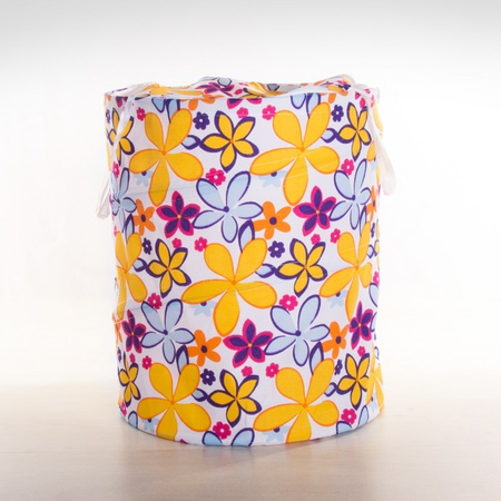 Корзина для белья 35*40 см "Мир цветов"