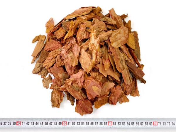 Мульча из коры лиственницы средней фракции 2-6 см