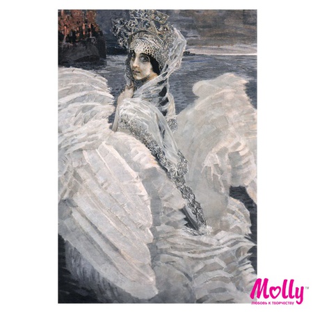 Paint by number Vrubel. Swan princess