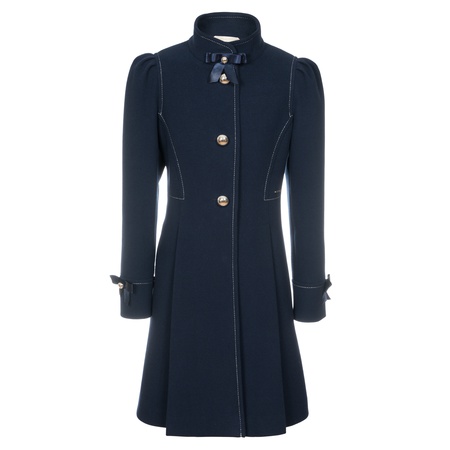 Пальто для девочки драповое