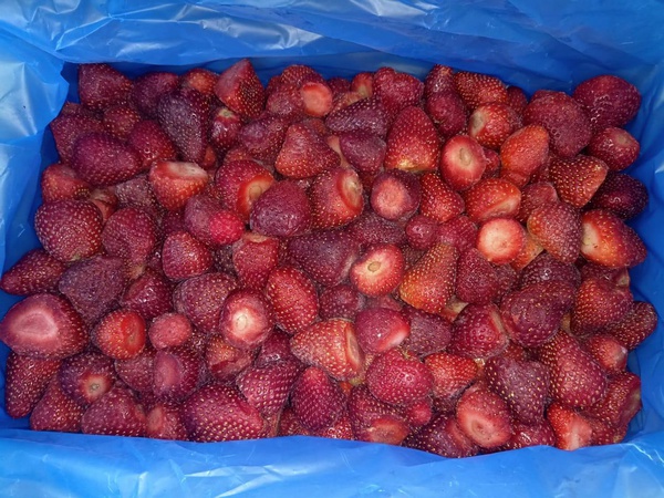 свежезамороженная клубника в расфасовке 1 кг(10 пачек в коробке) или мешки по 10кг