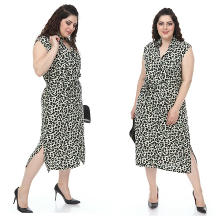 Узорчатое платье