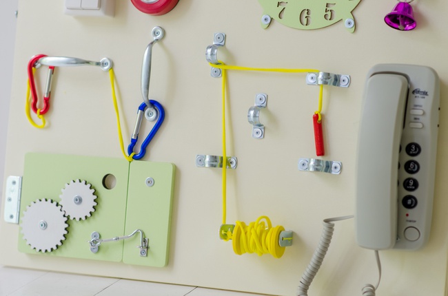 Бизиборд Woodle "Классик односторонний" 50 х 60 см