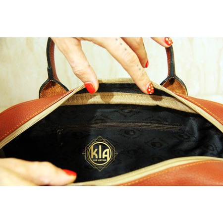 Cow leather engineering bag code 102