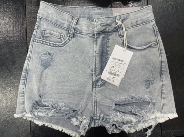 Женские шорты джинсовые