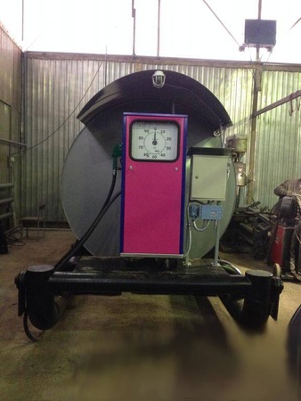 Mini gas station 10m3 on a sleigh from the manufacturer