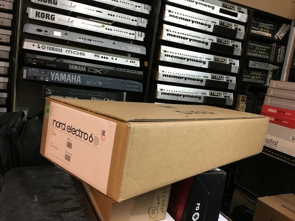Nord Electro 6D 61 клавиша Клавиатура Фортепиано Дышла Орган SW61, EL6D в коробке // ARMENS