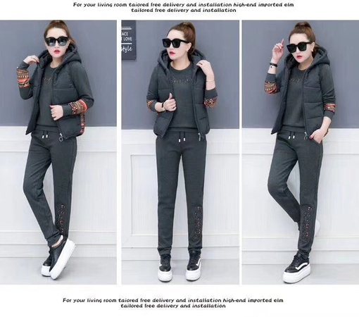 Женский спортивный костюм (осень-весна)