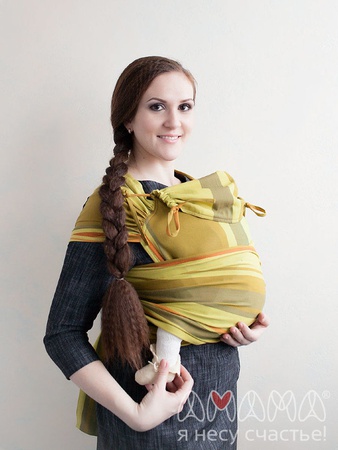 Май-слинг Табатай, зелёный полосатый