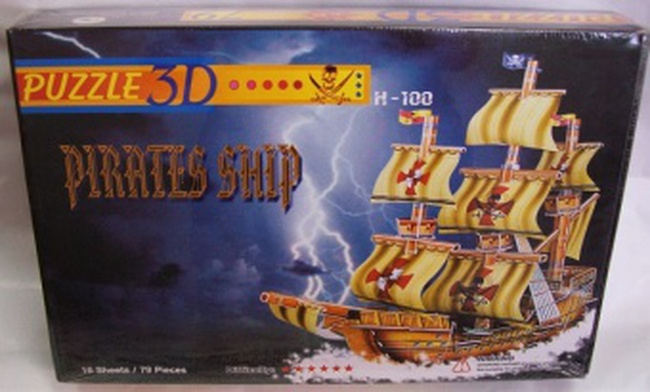 Yapboz Bulmacalar KORSAN GEMİSİ