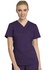 Женская медицинская блуза Cherokee WW Revolution Tech Mock Wrap Top in Eggplant WW775AB EGG