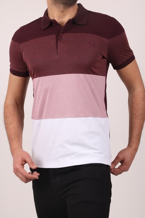 Футболка с воротником-поло