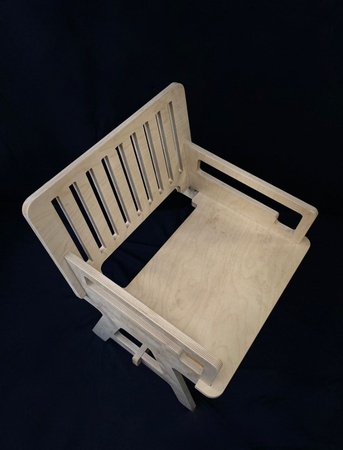 folding chairs made of birch 15 ply plywood