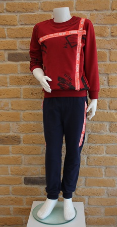 BASKILI LİKRALI EŞOFMAN TAKIM