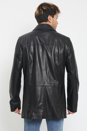 Leather jacket for men - Regular Fit