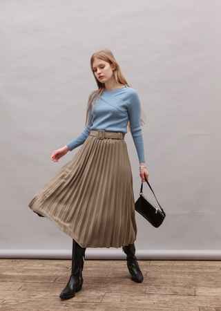 Юбка плиссе