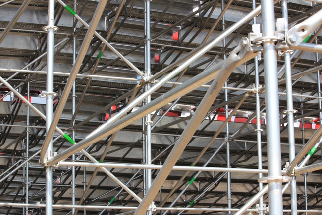 Tribün prefabrik ringlock iskele tribün