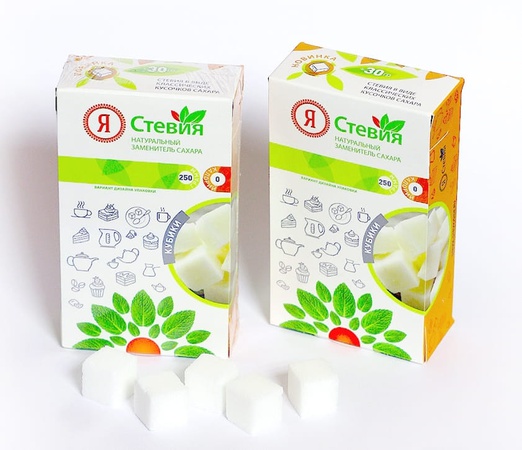 Стевия кубики