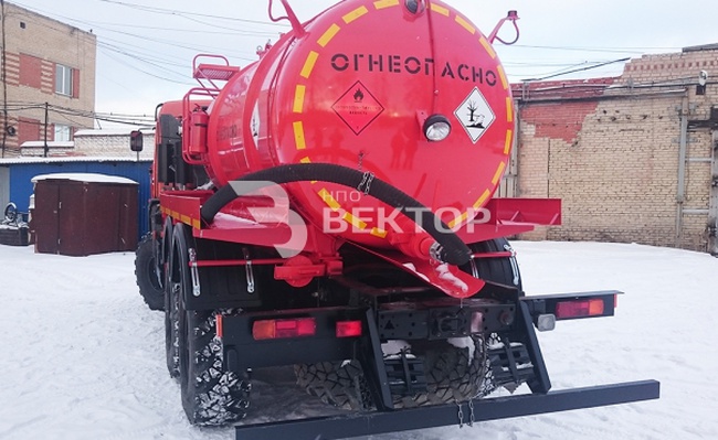 KAMAZ-5350&#39;DEN NVR-8/5 AKN-7.5